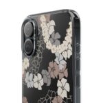 Puakenikeni En Face Flower Leis (Brown and Gray Neutrals) CLEAR Case