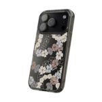 Puakenikeni En Face Flower Leis (Brown and Gray Neutrals) CLEAR Case