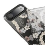 Puakenikeni En Face Flower Leis (Brown and Gray Neutrals) CLEAR Case