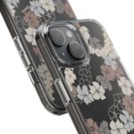 Puakenikeni En Face Flower Leis (Brown and Gray Neutrals) CLEAR Case