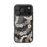 Puakenikeni En Face Flower Leis (Brown and Gray Neutrals) CLEAR Case
