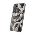 Puakenikeni En Face Flower Leis (Brown and Gray Neutrals) CLEAR Case